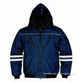 Men's Winter Padded Jacket, Made of Cotton/Polyester, OEM and ODM Orders are Accepted